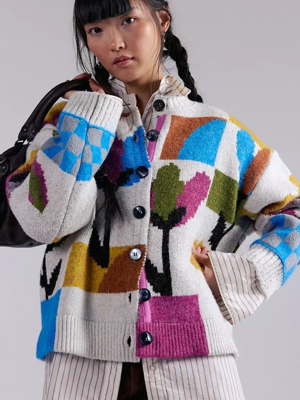 Free People Tulip Whirl Cardigan